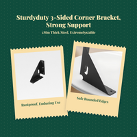 Heavy-Duty 90° Angle Bracket