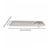 Sink Glass Rinser with Drainage Tray Quick Cleaning High Pressure Cup Rinser
