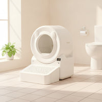 Self-Cleaning Cat Litter Box Odor Control Automatic Cat Litter Box Pet Supplies Safety Protection Deodorizing for Cats