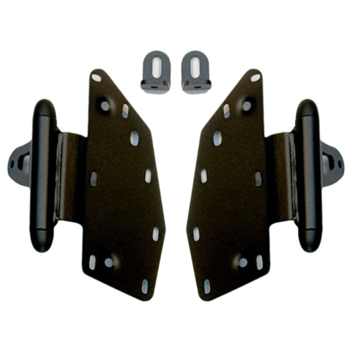 XMAX300 Motorcycle Spotlight Bracket, Matte Black Aluminum