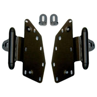XMAX300 Motorcycle Spotlight Bracket, Matte Black Aluminum
