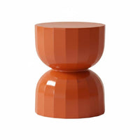 Hourglass-Shaped Stool Multi-Functional Small Seat Modern Design for Living Room
