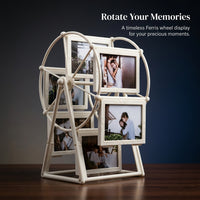 Ferris Wheel Photo Frame, Plastic, Geometric Shape, Chinese Style