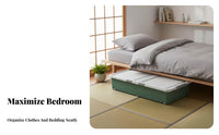 Rolling Underbed Drawer Stackable Under-Bed Rolling container sturdyDuty Frame