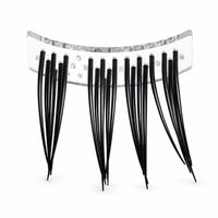 Compact Eyelash Practice Model for Salon Demonstration