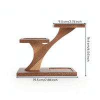 Tea Display Rack Tiered Tea Organizer Shelf Stepped for Desktop, Collectors