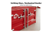 Multi-Functional Shipping Container Chest Double Door sturdy design Chest Space-Saving Coffee Table Sturdy frame for Apartment Dwellers, Design aficionados, Living Room, Commercial Spaces, Man Cave, Bedroom