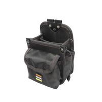 Reinforced Electrician Tool Pouch Heavy-Duty Tool Pouch with Belt Loop Compact Wear-Resistant for Electricians