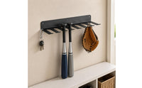Baseball Sports Bat Rack Easy to Install Sports Bat Holder Sturdy for Garage