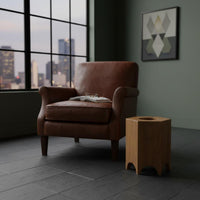 Hexagonal Wood Block Table Japanese Minimalist Design Stool No Assembly Required Multifunctional for Interior Designers, Adults