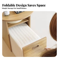 Accordion Paper Bench Portable Accordion Paper Stool Expandable for Living Room