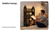 3-Tier Rolling Mobile Storage Single-Piece Mobile Design Wheeled Shelf Large