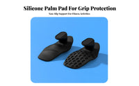 2 Pieces Prevents Calluses Silicone Palm Protector Sweat-Proof Weightlifting Palm Protectors Lightweight for Weightlifters, Women, Deadlifts