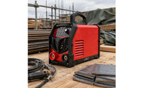 Compact MMA Metal Joining Machine Carry Handle Portable Inverter Welder Ventilated Handheld Metal Joining Machine