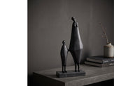 Abstract Metal Sculpture Modern Decorative Statue Artistic for Office, Bookshelf