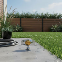 360 Degree Sprinkler Head Alloy Material Garden Watering Nozzle for Lawn, Yard