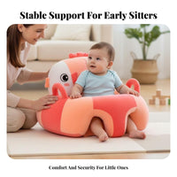 Plush creature Sit-up Trainer Anti-Fall Design Plush Sitting Trainer for Toddlers