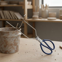 Stainless Steel Glazing Long-Lasting Pottery Dipping Tongs for Art Workshop