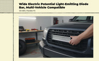 LED Light Bar: Ultra-bright, waterproof