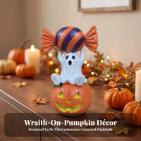 Festive Halloween Tabletop Figurine