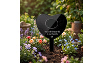 Sympathy Acrylic Memorial Stake Weatherproof Memorial Garden Stake Sturdy Marker Elegant for Grieving Families