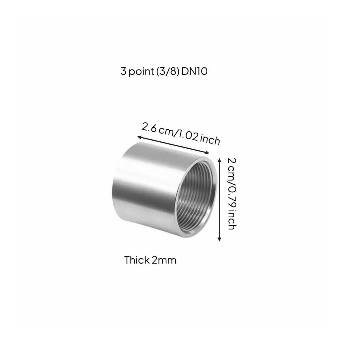 Atomizing Effect High Pressure Washer Nozzle Fan Spray Nozzle Rust-Proof for Car Wash, Dust Suppression, Cooling Systems