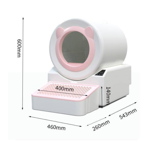 Self-Cleaning Cat Litter Box Odor Control Automatic Cat Litter Box Pet Supplies Safety Protection Deodorizing for Cats