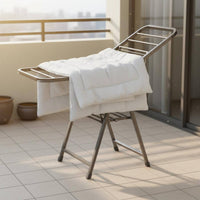 Folding Drying Rack Portable Foldable Laundry Airer Collapsible for Outdoor