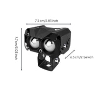 Waterproof LED spotlight for e-bikes