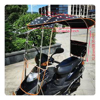 Electric Motorcycle Rain & Sun Shield, Stainless Steel