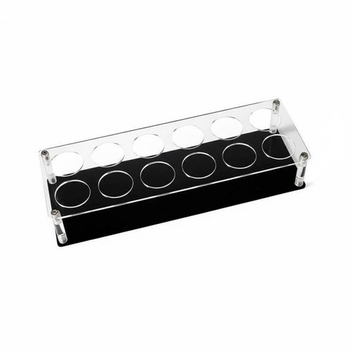 Acrylic Liquor Glass Holder Modern Design Liquor Glass Serving Tray Easy To
