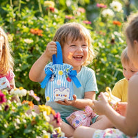 Children's Party Favor Bag With Handle Kids Party Favor Bag Reusable Small Easter Gift Sack for Young Children, Parents, School Activities, Themed Parties