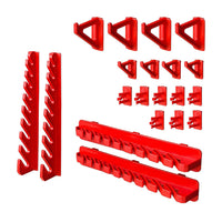36-Piece Tool Hanging Board Set with Storage Boxes and Parts Organizer
