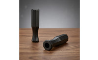 2 Pieces Octagonal End Foosball Table Handle Hollow Hollow Center Foosball Control Rod Handle Tapered Polished Surface