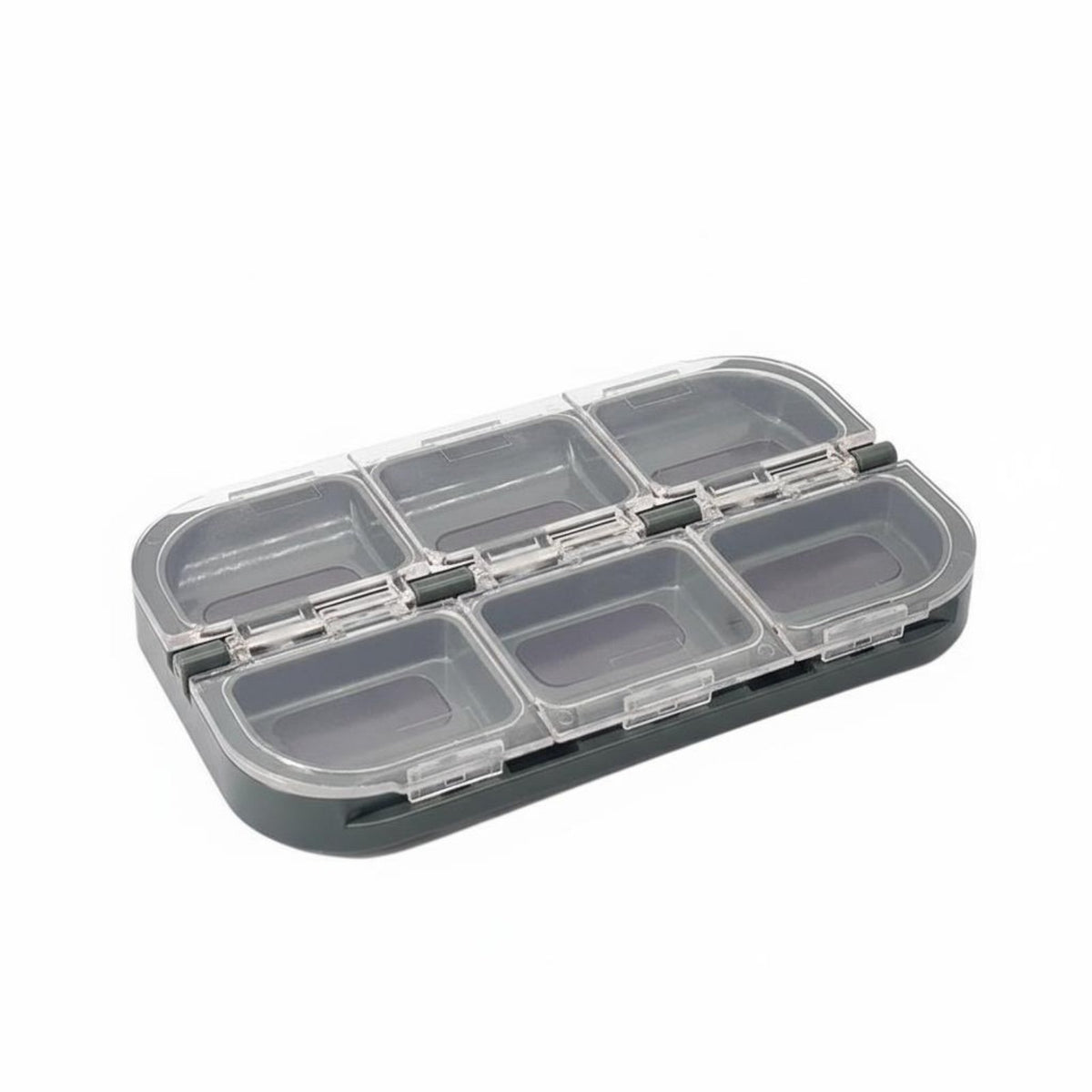 Fly Fishing Box Portable Lure Case Pocket Size Fly Fishing Tackle Box for Anglers, Travel, Outdoor