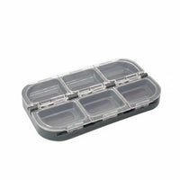 Fly Fishing Box Portable Lure Case Pocket Size Fly Fishing Tackle Box for Anglers, Travel, Outdoor