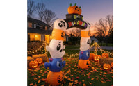 Inflatable Archway Outdoor Halloween Archway Giant Halloween Inflatable Decoration for Homeowners, Porch