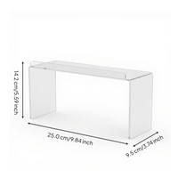 Clear acrylic divider panel