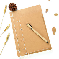 Vintage Chinese Style Thread-Bound Sketchbook with Blank Pages