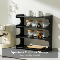 2-Tier Desk Shelf Space-Saving Desktop Organizer Accessible Design