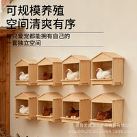 跨境代发热销木质鸽子窝壁挂式母鸡窝下蛋窝Hen's nesting box