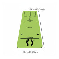 Standing Long Jump Mat Non-Slip Jump Measurement Mat Clear Scale Marks