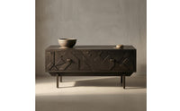 Slender Legs Low Cabinet Frame Structure Furniture Flat Top