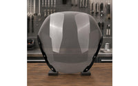 Curved Motorcycle Windshield Rounded Top Motorcycle Windscreen Brackets Mounting Holes Motor Accessory for Riding