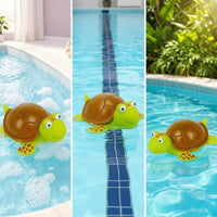 Turtle Thermometer Accurate Buoyant Thermometer with Cord for Pool Owners, Kids