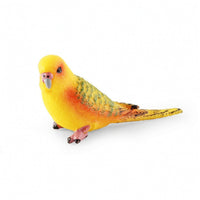 Textured Miniature Parrot Model Mini Parrot Figurine Colorful Desktop Bird Toy Realistic for Shelves