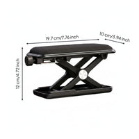Height Adjustable Arm Pad Stable Bracket Desk Chair Armrest Cushion for Gaming