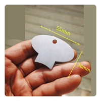 Roe Jar Opener Brushed Metal Marine Creature Shaped Jar Opener Lightweight