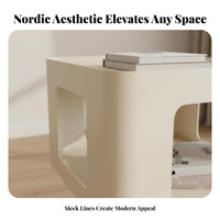 C-Shaped Snack Table Modern aesthetic Household Furniture Minimalist Aesthetic