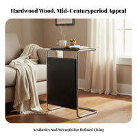 Tripod Side Table two-in-oneUse Indoor Furniture Space-Saving for Bedroom, Homeowners